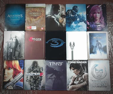 video game steel box containers ebay|Xbox One S SteelBook Original Video Game Cases & Boxes .